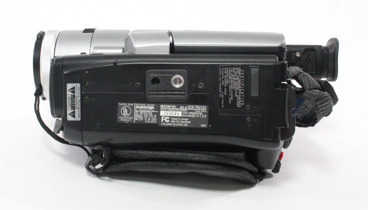 Sony Digital 8 DCR-TRV103 Camcorder