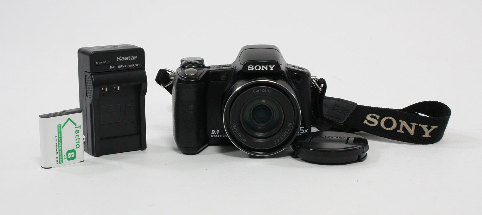Sony DSC-H50 Digital Camera 15x Zoom 9.1mp
