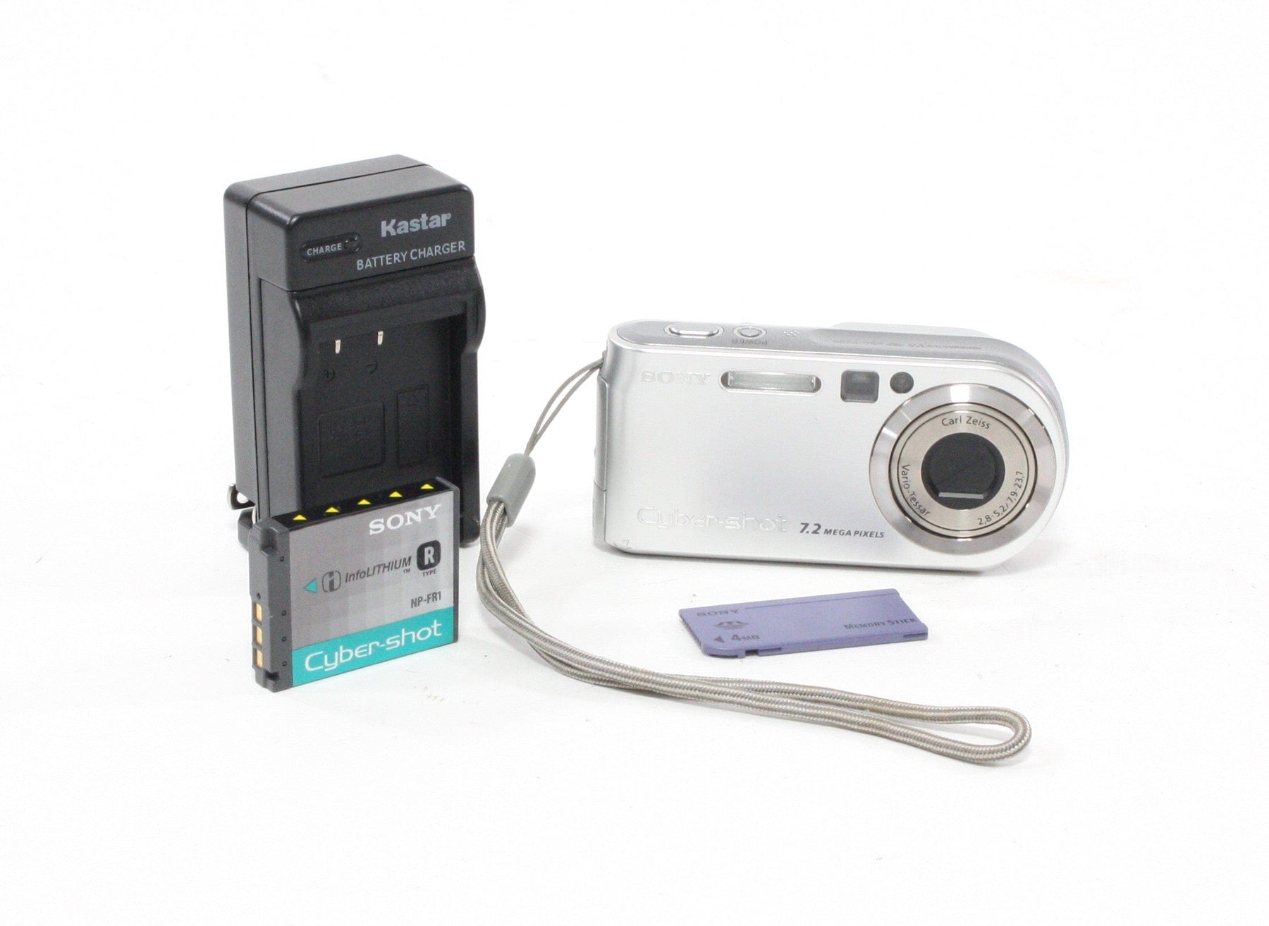 Sony DSC-P200 Digital Point-and-Shoot Camera 3x Zoom 7.2mp