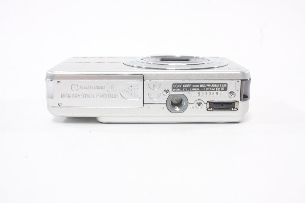 Sony DSC-W120 Digital Point-and-Shoot Camera 4x Zoom 7.2mp