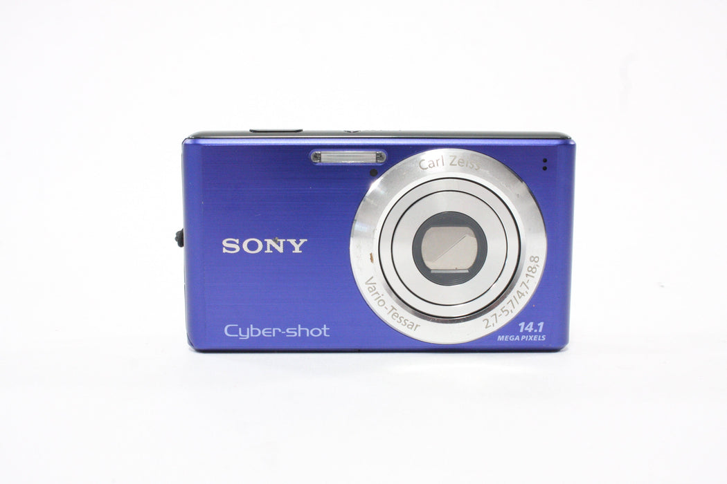 Sony DSC-W530 Digital Point-and-Shoot 4x Zoom 14.1mp (Blue) AS-IS