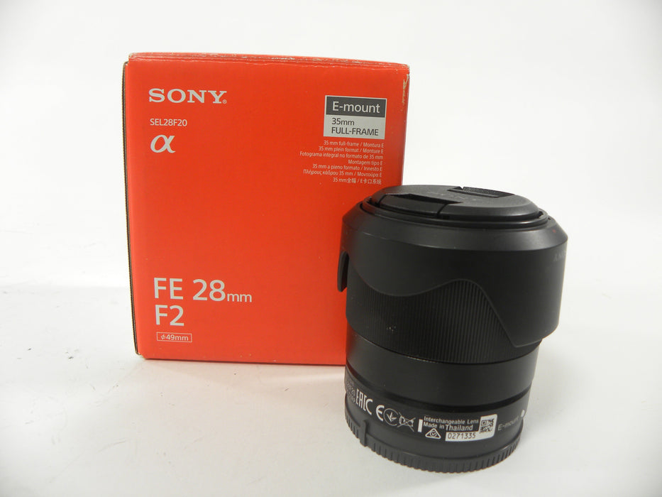 Sony FE 28mm f2