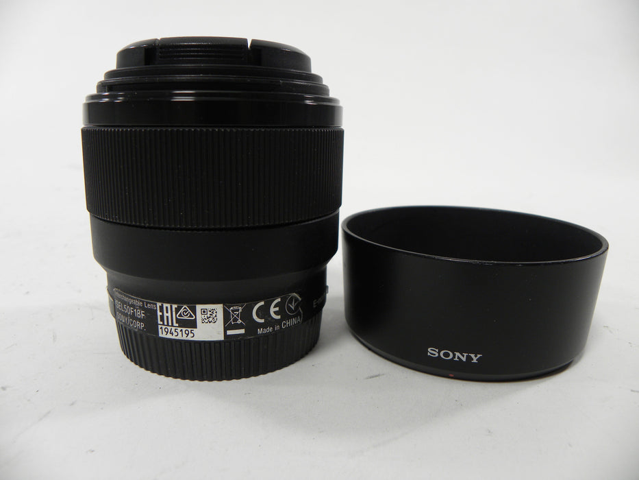 Sony FE 50mm f1.8 EE AF E Mount