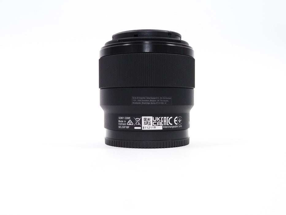 Sony FE 50mm f1.8 Lens