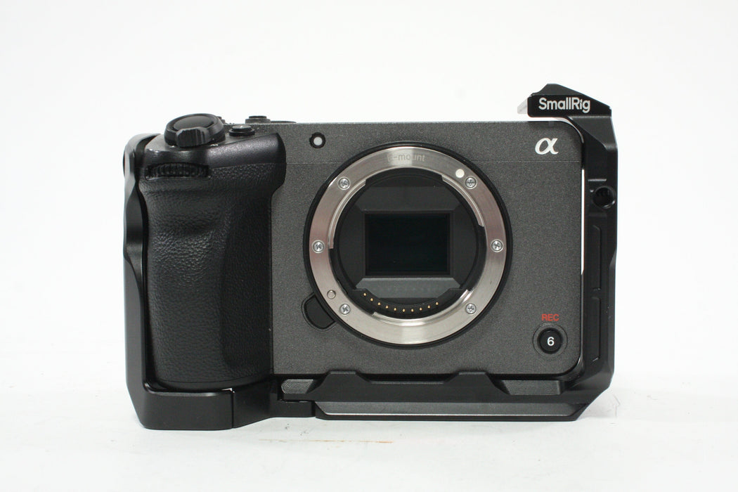 Sony FX30 Cinema Line Camera with Smallrig Cage (No Shutter Count Available)
