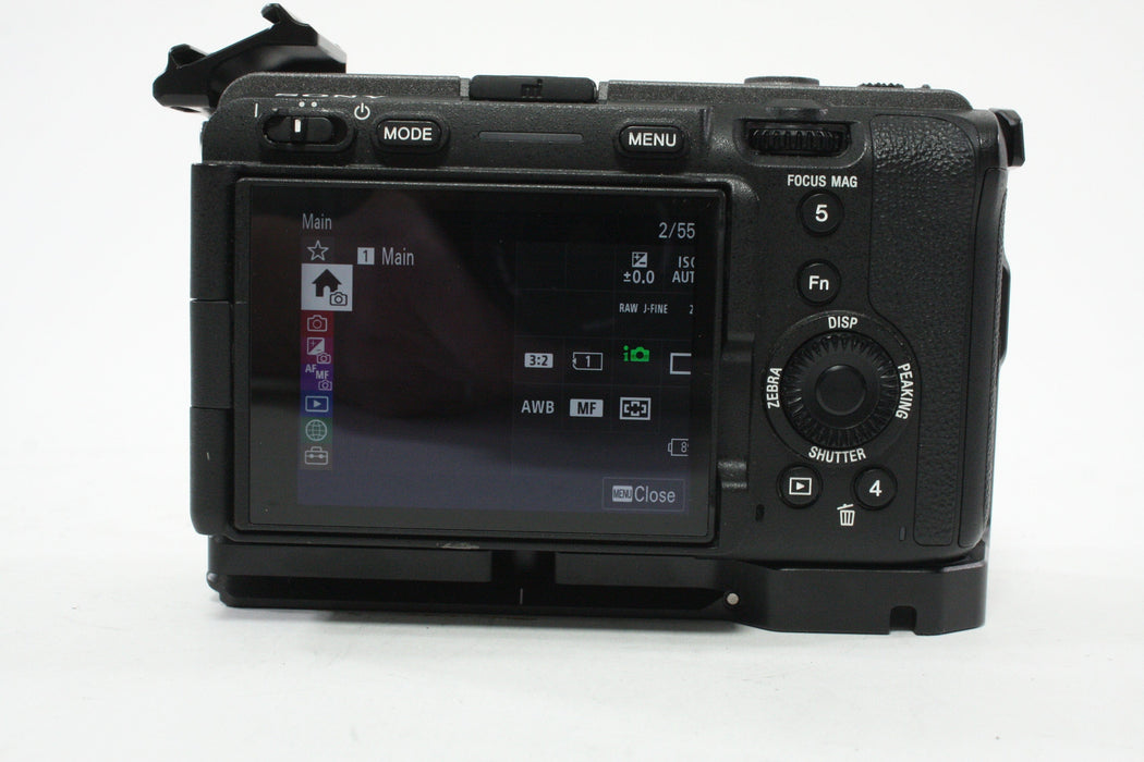 Sony FX30 Cinema Line Camera with Smallrig Cage (No Shutter Count Available)