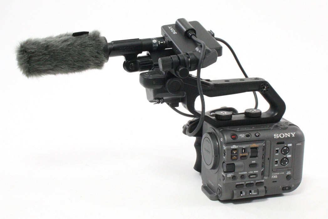 Sony FX6 Video Camera with ECM-VG1 Mic (ONLY 4hr on clock)