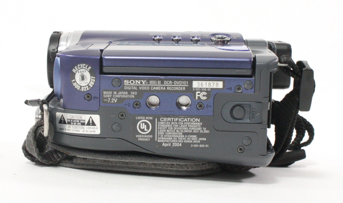 Sony Handycam DCR-DVD101 Camcorder