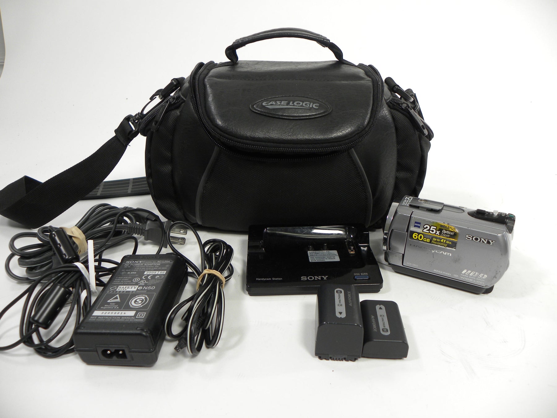 Sony HDD DCR-SR82 Wide LCD Handycam Camcorder