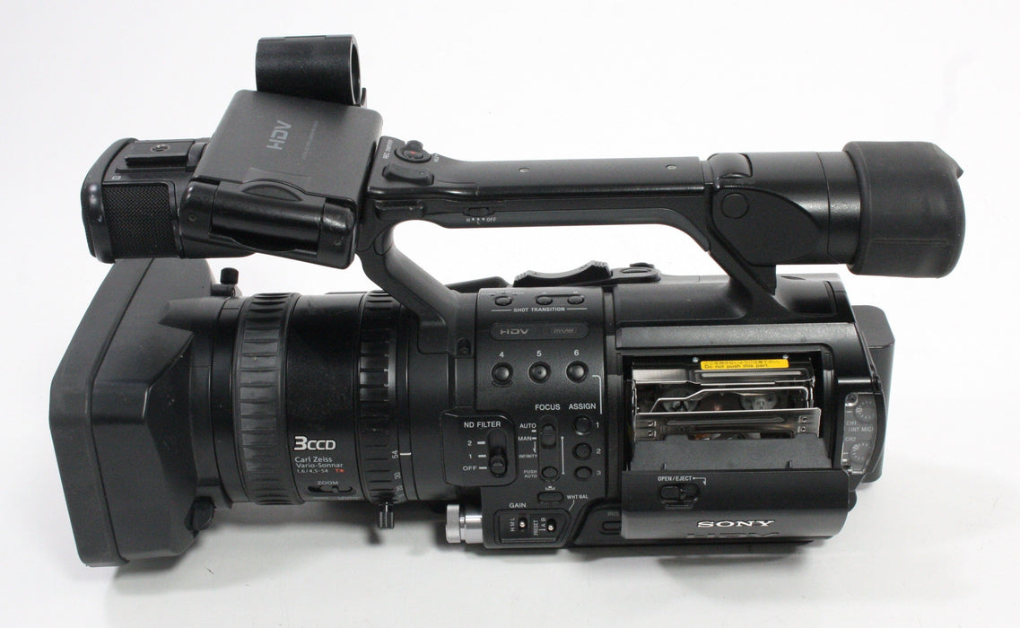Sony HVR-Z1U HD Video Camera Mini DV with 570 hrs