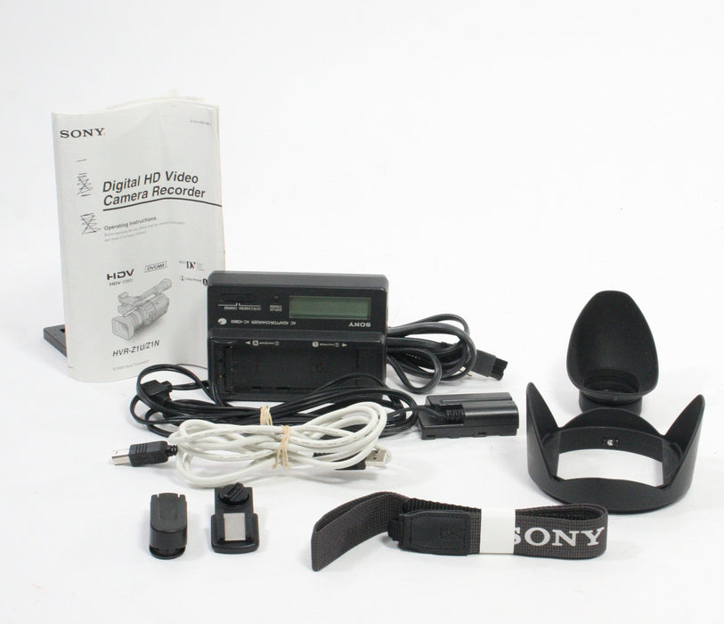 Sony HVR-Z1U HD Video Camera Mini DV with 570 hrs