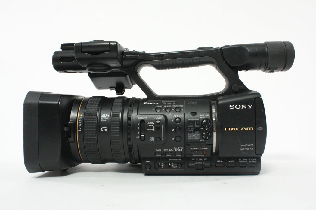Sony HXR-NX5U NXCAM HD Video Camcorder Operation Time 29x10H