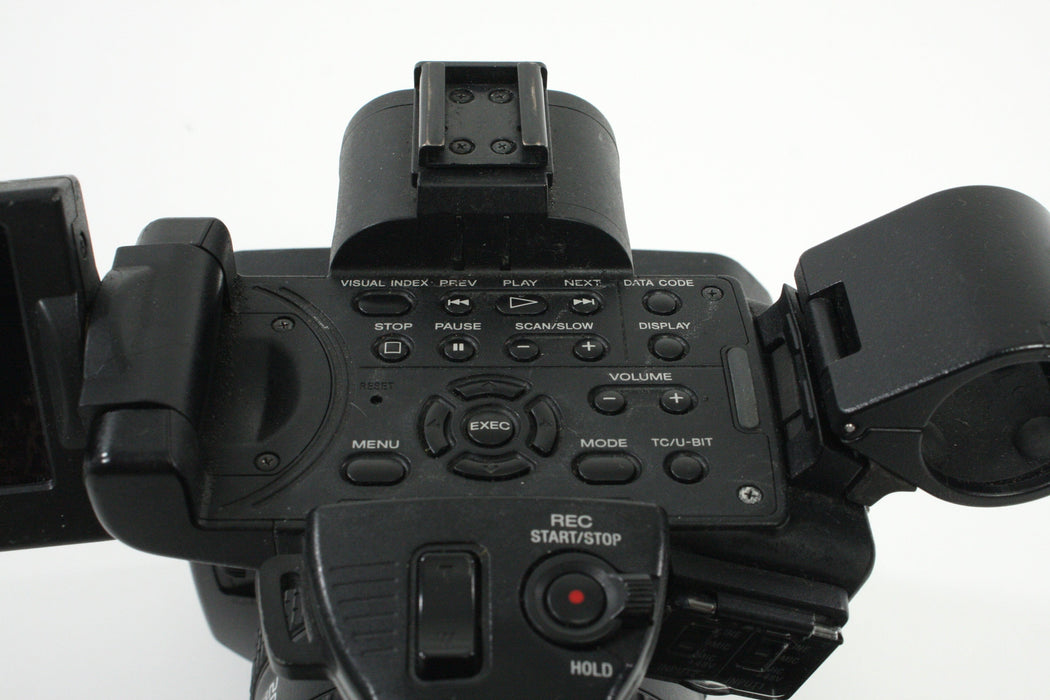 Sony HXR-NX5U NXCAM Professional Camcorder - 1150  hours usage -selling as-is.