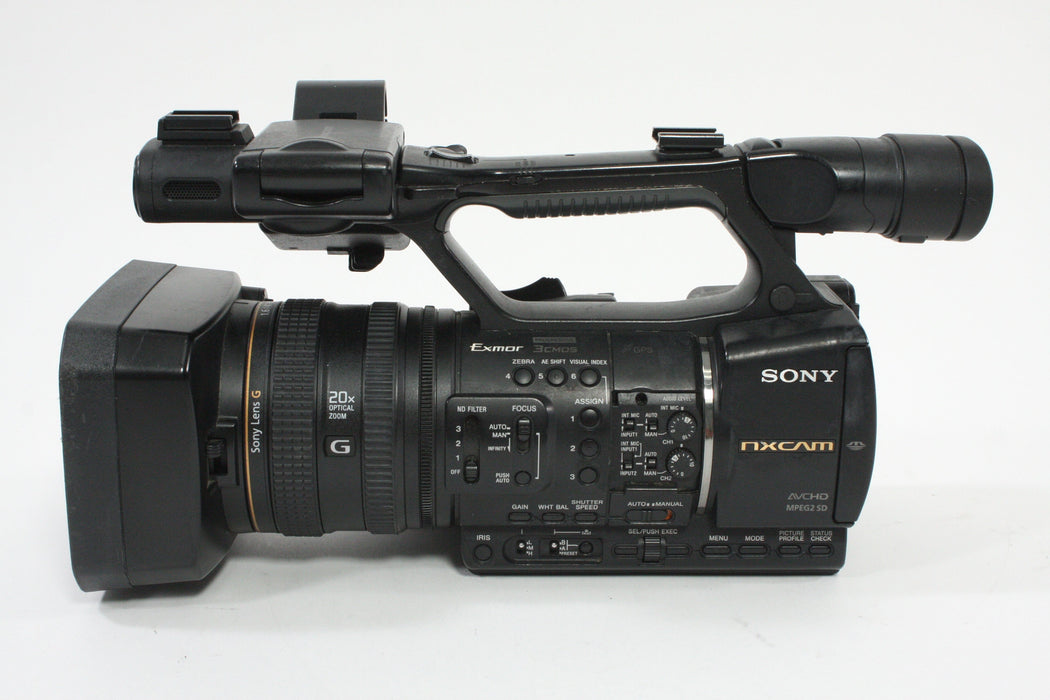 Sony HXR-NX5U NXCAM Professional Camcorder - 1200  hours usage
