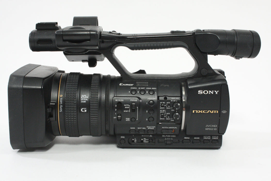 Sony HXR-NX5U NXCAM Professional Camcorder - 2300  hours usage