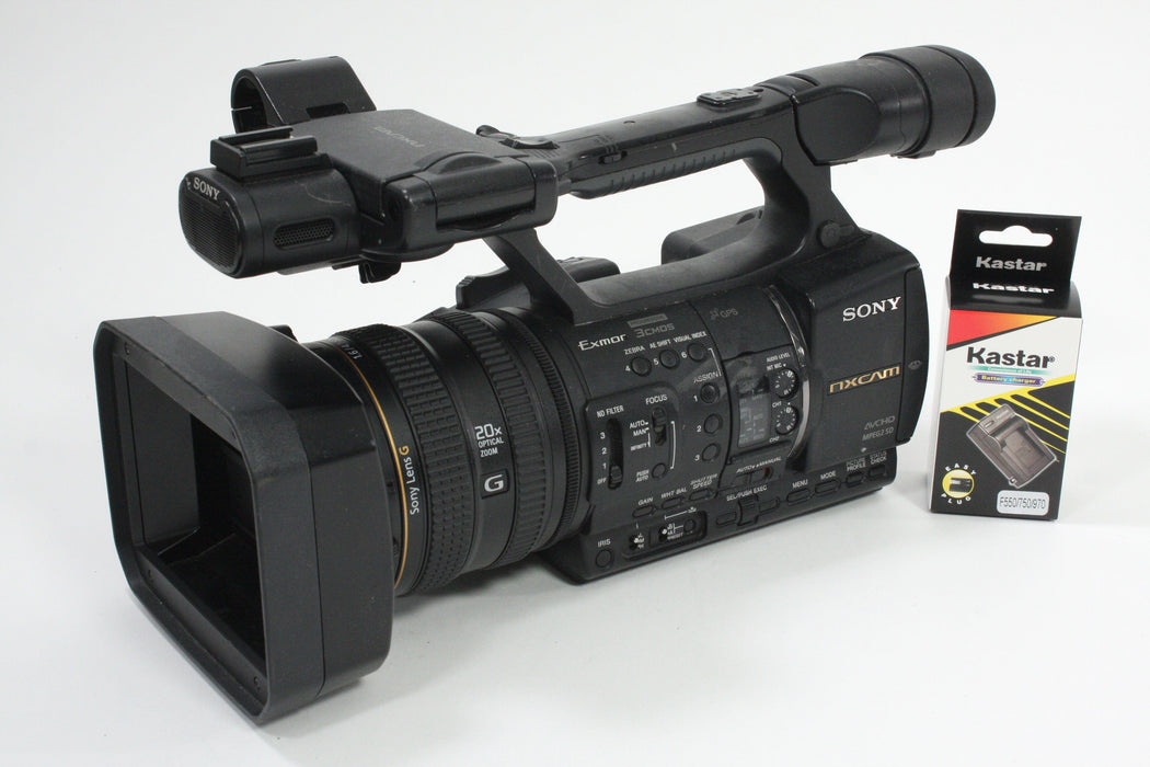 Sony HXR-NX5U NXCAM Professional Camcorder - 340 hours usage