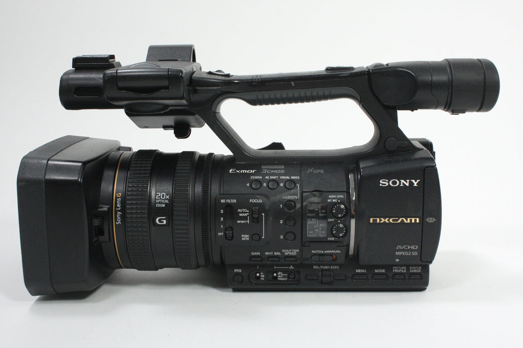 Sony HXR-NX5U NXCAM Professional Camcorder - 340 hours usage