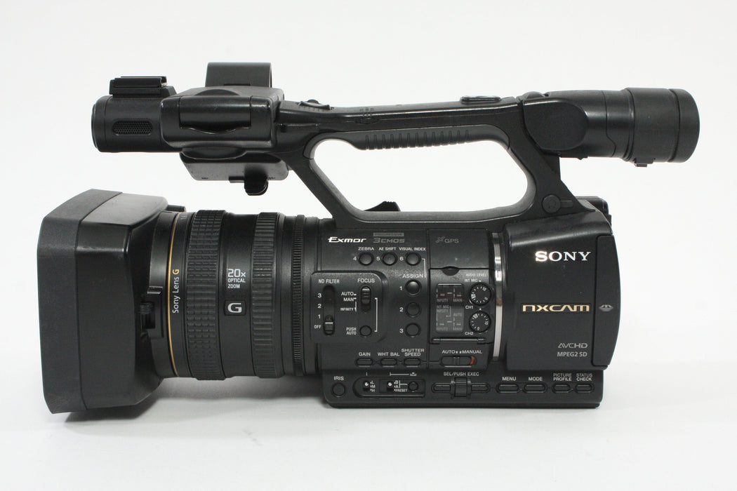 Sony HXR-NX5U NXCAM Professional Camcorder - 360  hours usage