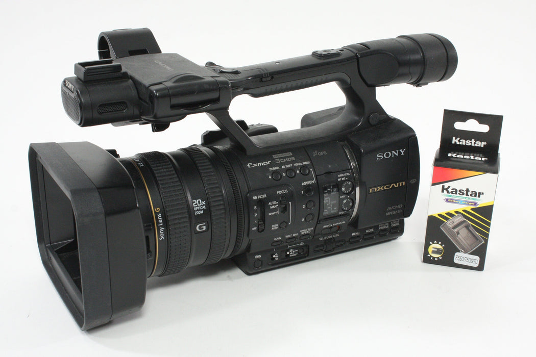 Sony HXR-NX5U NXCAM Professional Camcorder - 360  hours usage