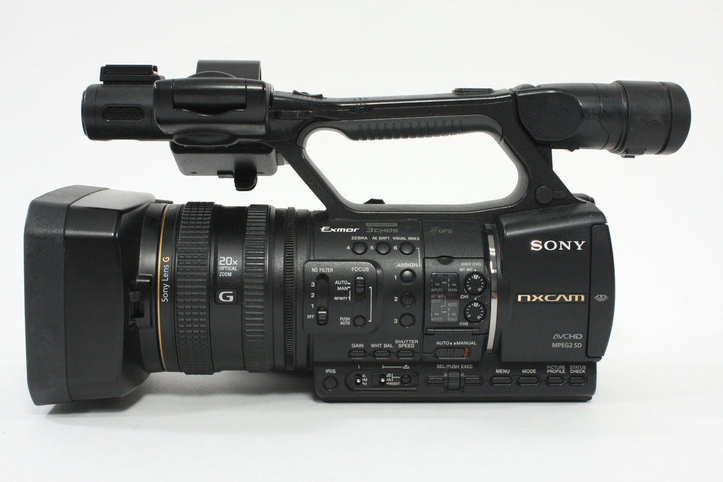 Sony HXR-NX5U NXCAM Professional Camcorder - 400  hours usage