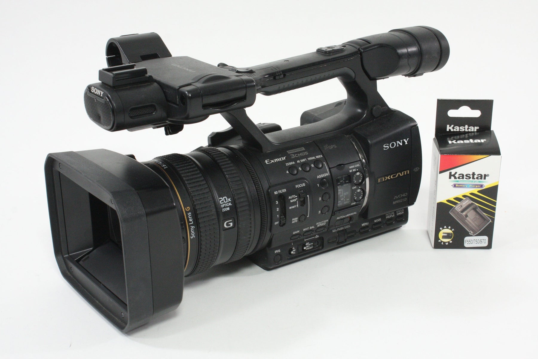 Sony HXR-NX5U NXCAM Professional Camcorder - 400  hours usage