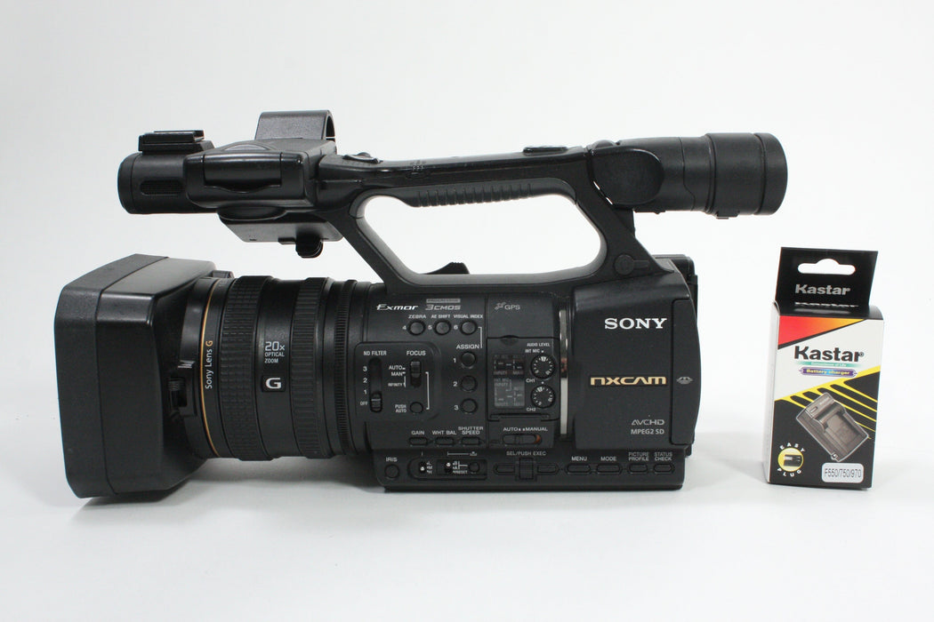 Sony HXR-NX5U NXCAM Professional Camcorder - 720 hours usage