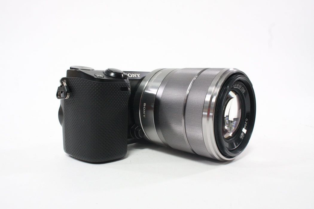 Sony NEX-5R Digital Mirrorless Camera with 18-55mm f/f/3.5-5.6 OSS Lens