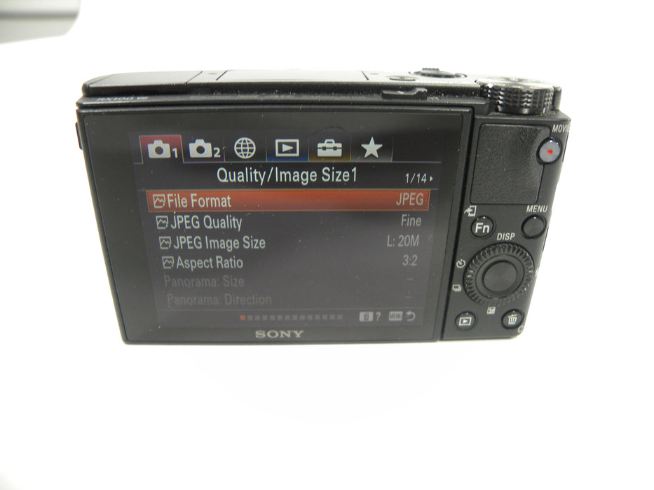 Sony RX100 VII 20.2mp Digital Camera (Black)