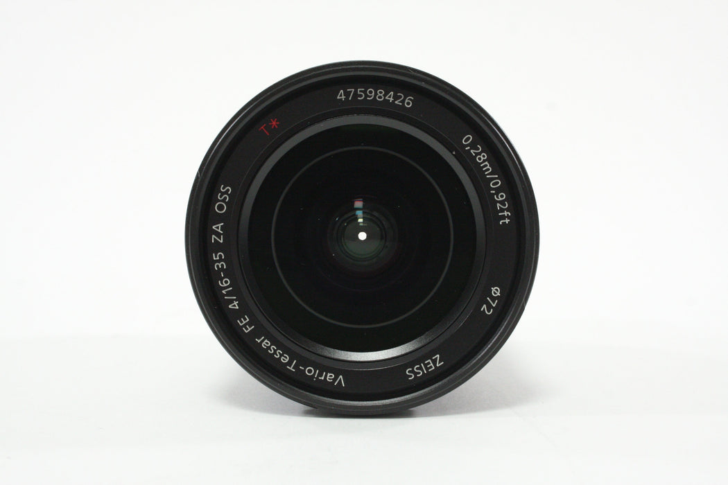 Sony Zeiss 16-35mm f/4 ZA OSS T* Lens for Sony E Mount