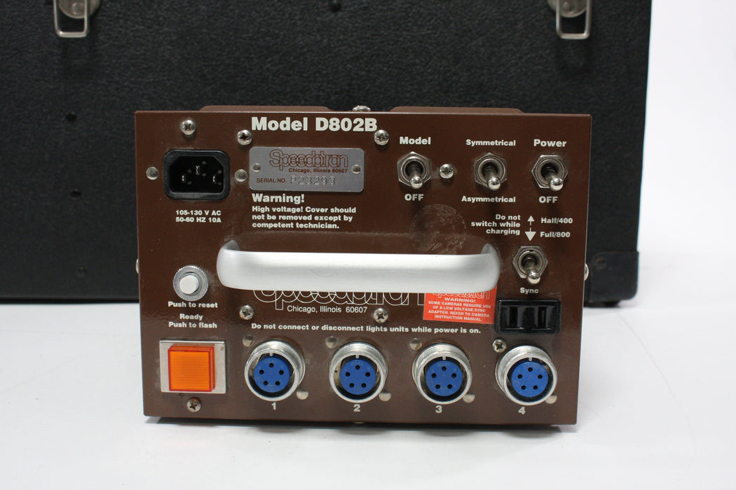 Speedotron D80ZB 3 Light Kit with Stands and Case