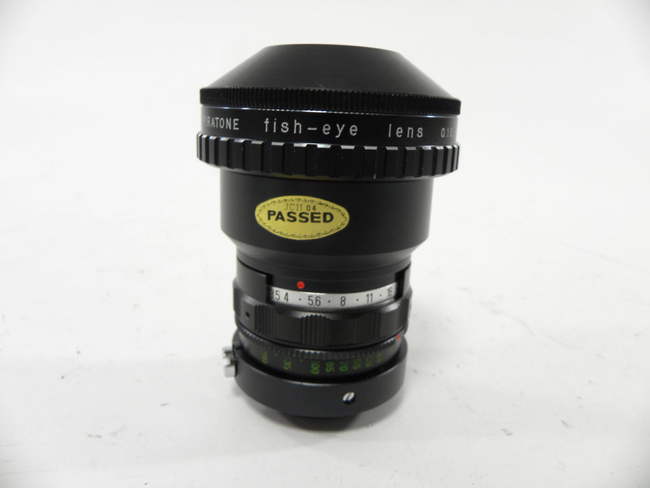 Spiratone Fish Eye Auxiliary 180* 015x  w/62mm Attchment