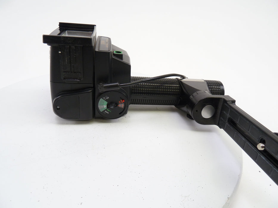 Sunpak 544 Handle Mount Flash with Brackets and Cords