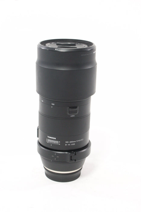 Tamron 100-400mm f/4.5-6.3 Di VC USD Lens for Canon EF Mount with JL Tripod Collar