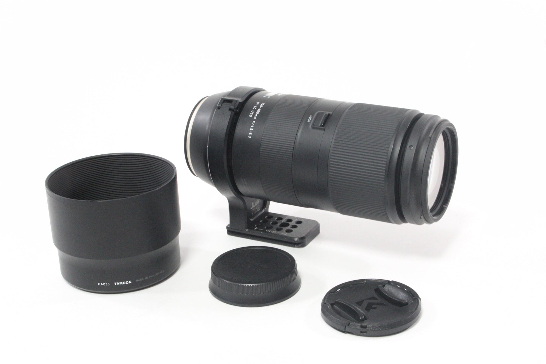 Tamron 100-400mm f/4.5-6.3 Di VC USD Lens for Canon EF Mount with JL Tripod Collar