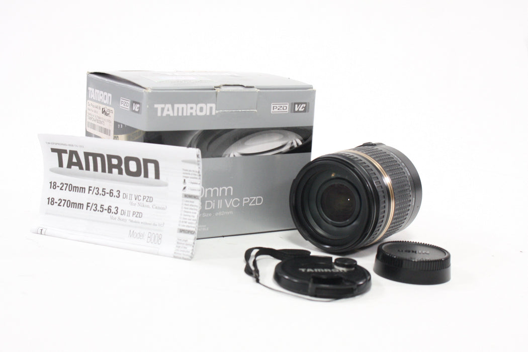 Tamron 18-270mm f/3.5-6.3 Di II VC PZD for Nikon F Mount