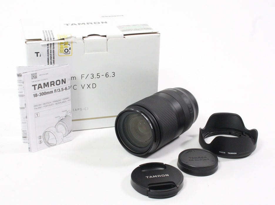 Tamron 18-300mm f/3.5-6.3 Di III-A VC VXD Lens for Fuji X Mount