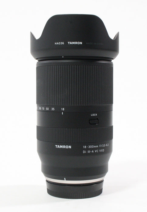 Tamron 18-300mm f/3.5-6.3 Di III-A VC VXD Lens for Fuji X Mount