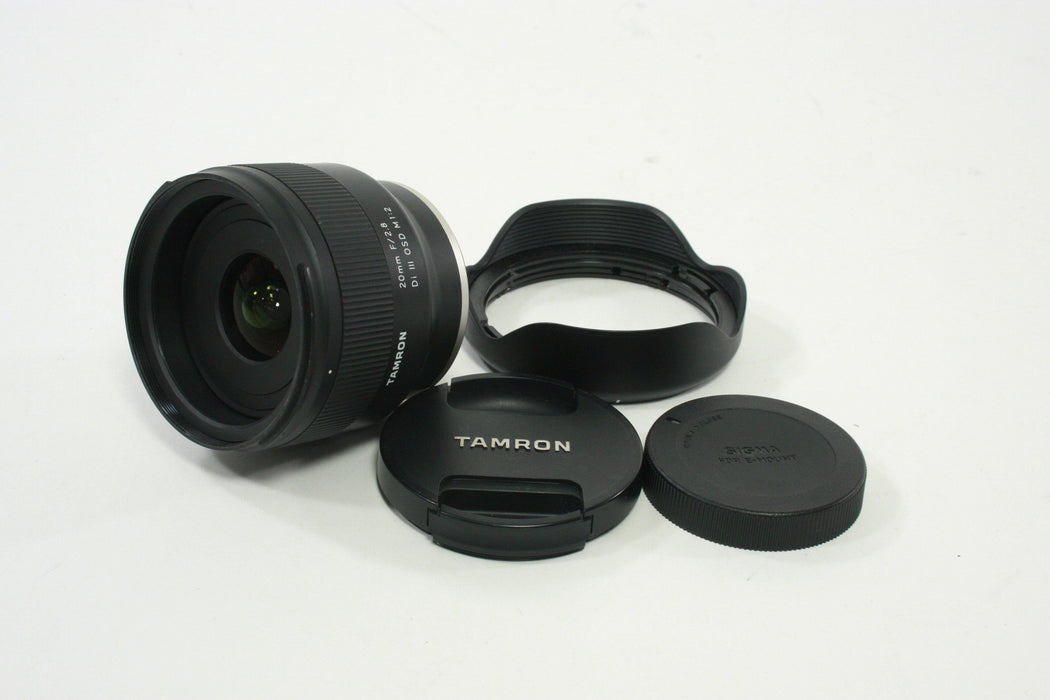 Tamron 20mm F2.8 Di III OSD M 1:2 Lens for Sony E Mount