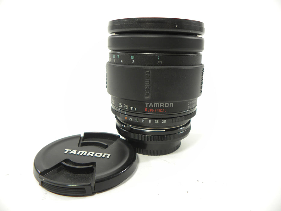 Tamron 28-200mm f3.8-5.6 lens w/Canon FD Adaptall 2