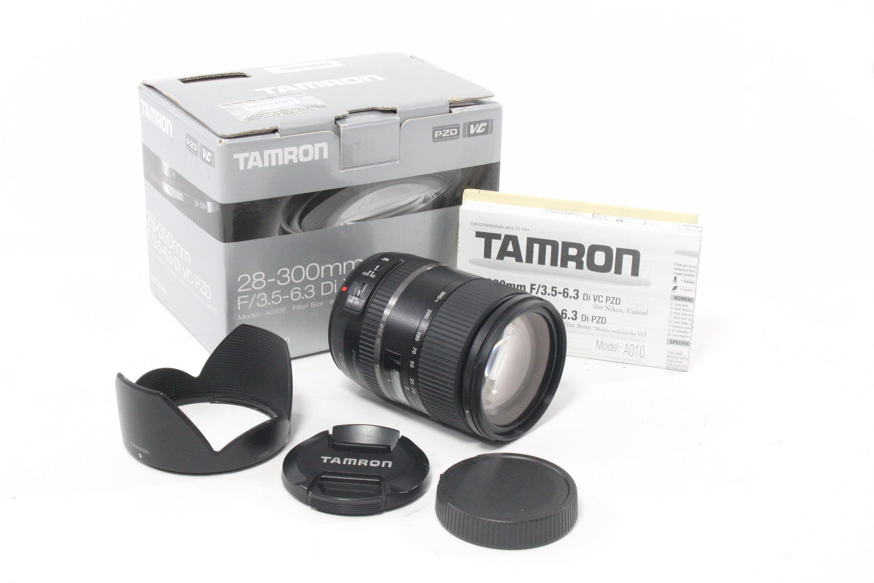 Tamron 28-300mm f/3.5-6.3 PXD VC Di EF Lens for Canon EF Mount