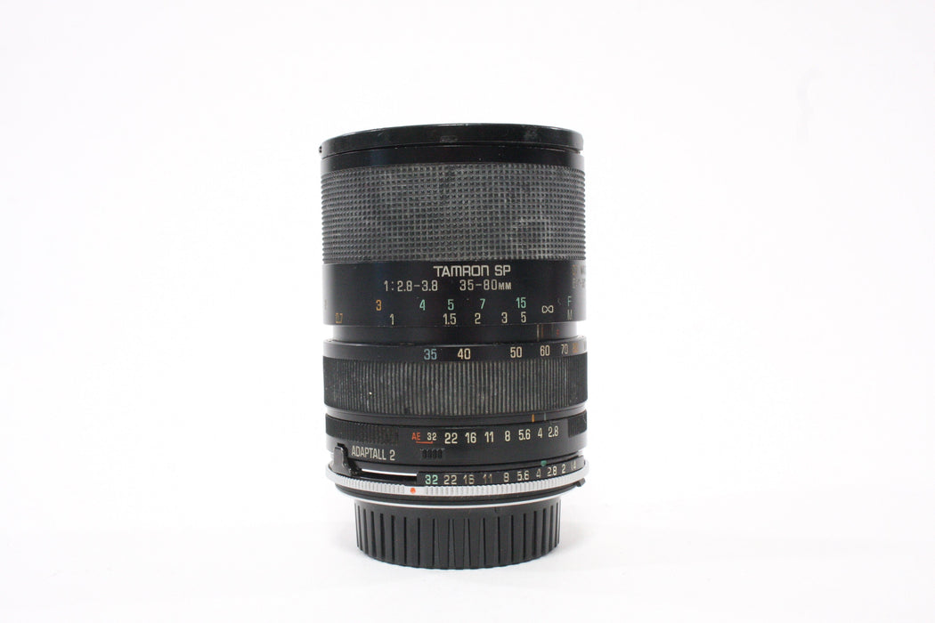Tamron 35-80mm f/2.8-3.8 Adaptall 2 Lens for Minolta MD Mount