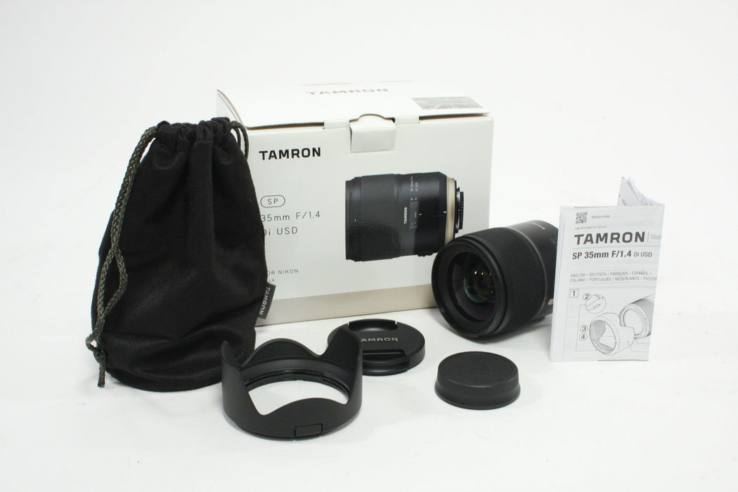 Tamron 35mm f/1.4 SP Di USD Lens for Nikon F Mount