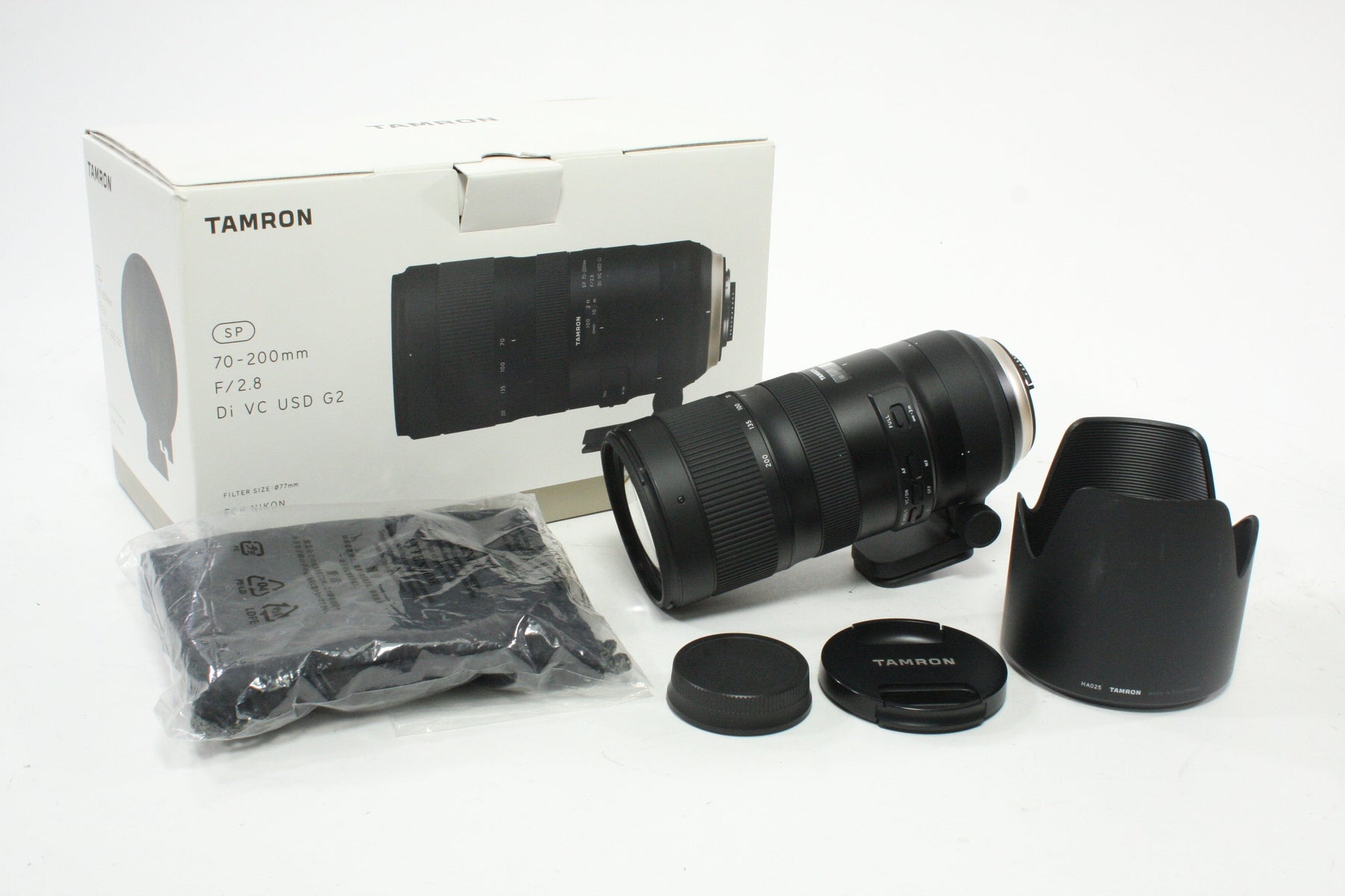 Tamron 70-200mm f/2.8 G2 Lens for Nikon F - AF