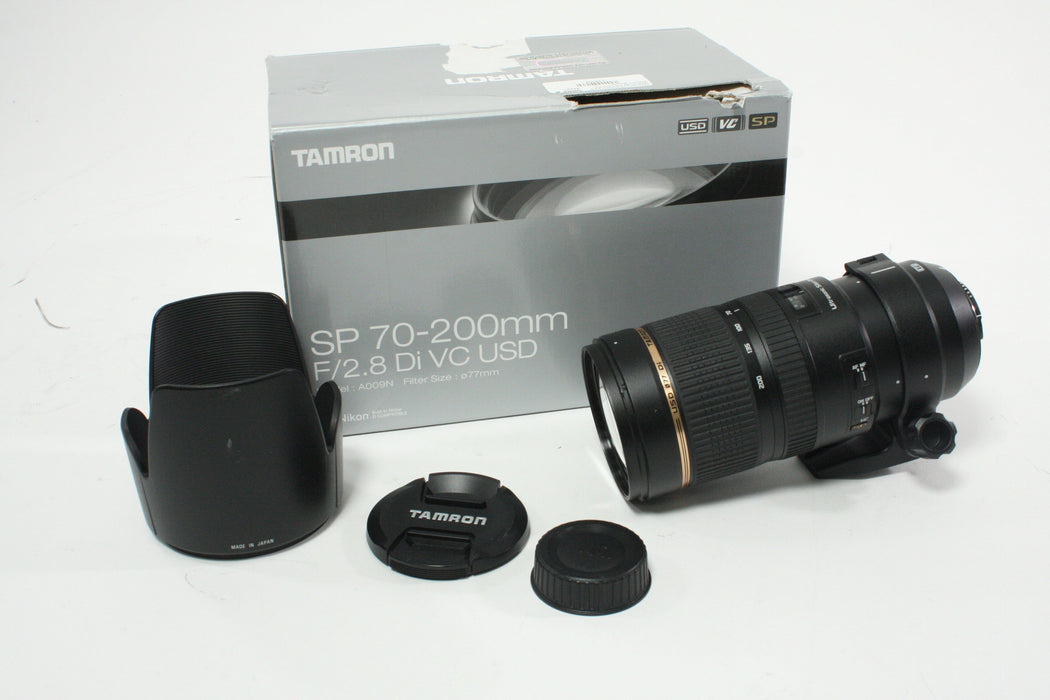 Tamron 70-200mm f/2.8 USD Di SP VC Lens for Nikon F Mount