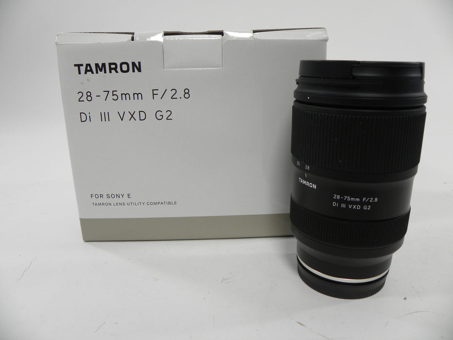 Tamron Di III VXD G2 28-75mm f2.8 Sony E Mount