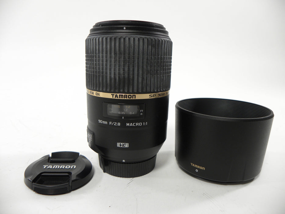 Tamron Di USD SP Macro 90mm f2.8 Nikon F Mount  AS IS