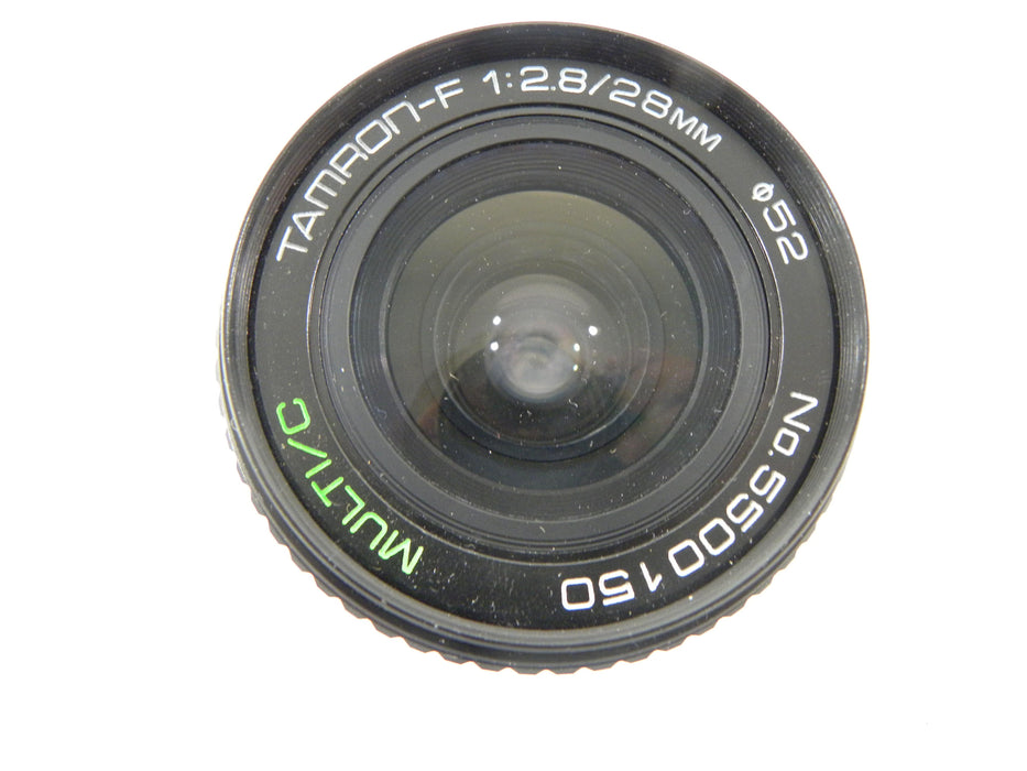 Tamron F MC 28mm f2.8 Olympus OM Mount