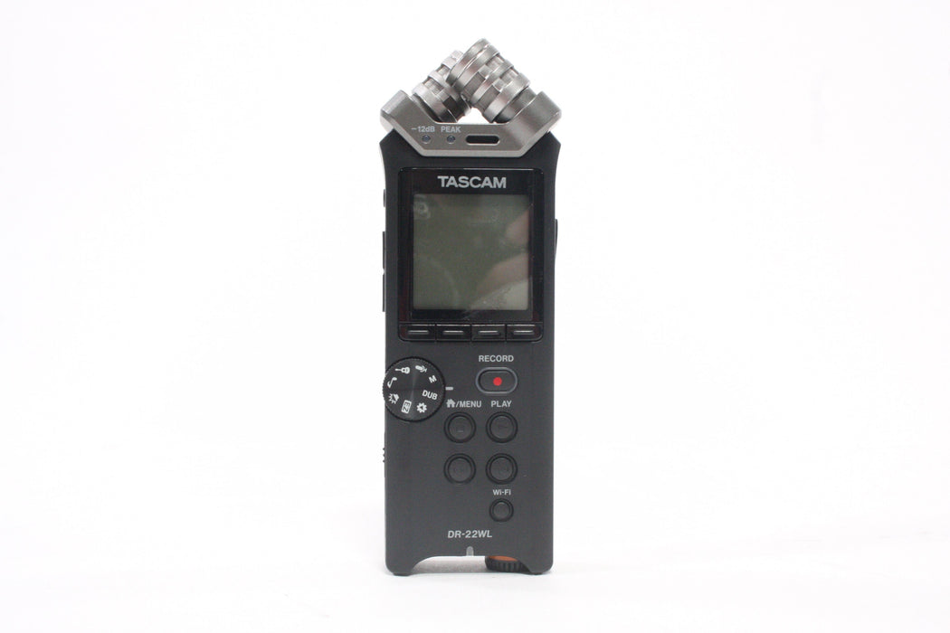 Tascam DR-22WL with AC Adapter-Audio Recorder