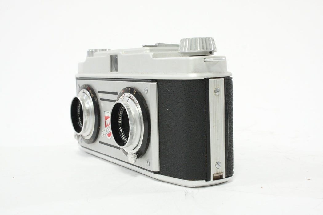 TDC Stereo Colorist Camera with Rodinstock Trinar 35MM f3.5 lens with Case