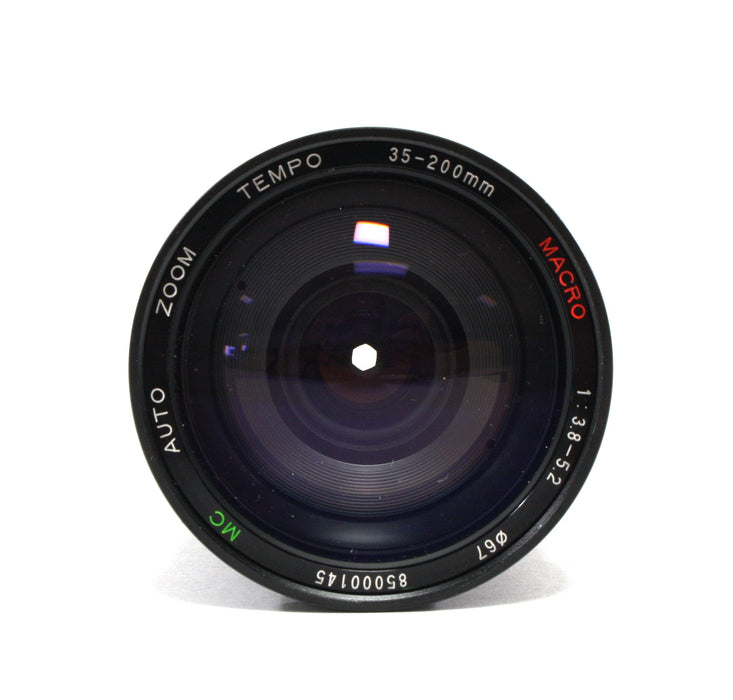 Tempo 35-200mm f/3.8-5.2 Lens MC Zoom AI for Nikon F Mount